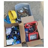 HOSE FITTINGS, STRAPS, LIGHT, TOW CHAINS