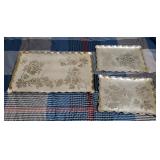 VINTAGE ALUMINUM TRAYS