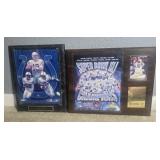 (2) COLTS PLAQUES