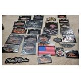 (25) HARLEY DAVIDSON PATCHES