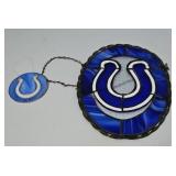 COLTS CUSTOM MADE SUNCATCHER