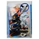 CLAMPS, STRAPS, ROPE