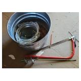 GALVANIZED BUCKET & TOOLS