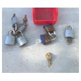PADLOCKS W/ KEYS