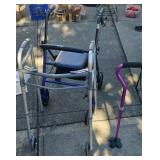 ROLLING WALKER W/ BRAKES, WALKER
