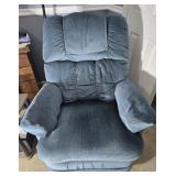 BLUE RECLINER