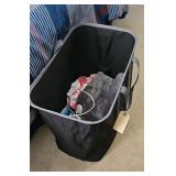 TOTE W/ HEATING PADS & SHOWER CURTAIN