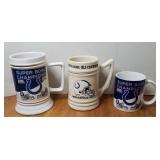 (2) COLTS STEINS AND CUP