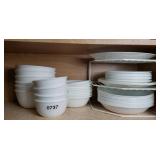 CORELLE CLASSIC WHITE DISHES