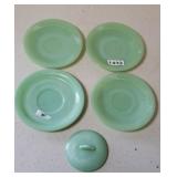 FIRE KING JADEITE SAUCERS