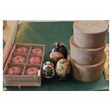 EGG DECOR & NESTING HAT BOXES
