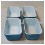 (4) PYREX REFRIGERATOR DISHES