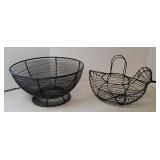 WIRE SERVING BASKETS