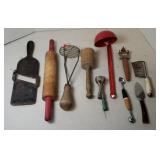 VINTAGE KITCHEN UTENSILS
