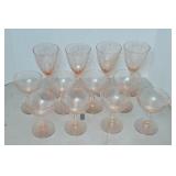 PINK DEPRESSION DESSERTS & STEMWARE
