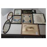 ANTIQUE MOTHER SIGNS & WALL HANGINGS