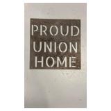 METAL UNION SIGN