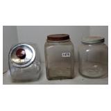VINTAGE CANDY & CABINET JARS
