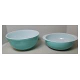 (2) PYREX BOWLS