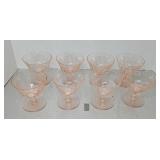 PINK DEPRESSION DESSERT DISHES