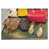 PURSES, SCARVES, SHOES