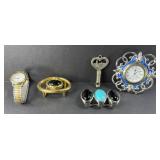 LADIES WATCH, JANE SEYMOUR CLOCK, & MORE