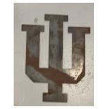 METAL INDIANA UNIVERSITY SIGN