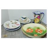 BAVARIAN SERVING PLATE & ASSTD CHINA
