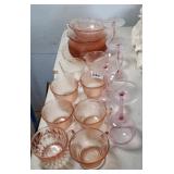 PINK DEPRESSION GLASS