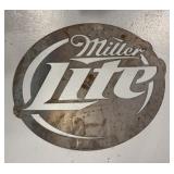 MILLER LITE METAL SIGN