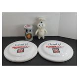 MILLER HANDKERCHIEFS, PILLSBURY DOUGH BOY