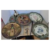 ASSTD WINE PLATES, NATIVE AMERICAN ART & MORE