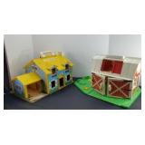 FISHER PRICE HOUSE & BARN