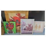 DOLL, BEAR & FLOWER PRINTS