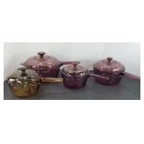 VISION WARE PANS W/ LIDS