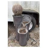 3 TIER FOUNTAIN W/ PUMP