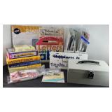 MONEY BOX, ASSTD OFFICE SUPPLIES & MORE