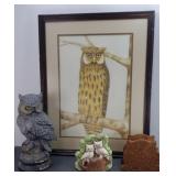 OWL PRINT & DECOR