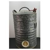 5 GALLON GALVANIZED WATER COOLER