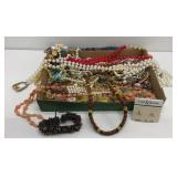 BEADED NECKLACES & OTHER JEWELRY