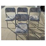 (4) SAMSONITE CHAIRS