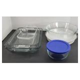 PYREX BAKING DISHES & MORE