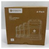 SET OF 4 ETEKCITY LANTERNS