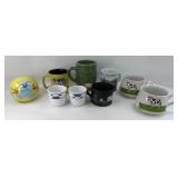 CROCKWARE MUG & ASSTD COFFEE CUPS