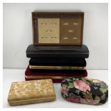 (5) TRAVEL JEWELRY BOXES