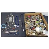 EARRINGS & ASSORTED JEWELRY