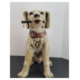 VINTAGE CERAMIC DOG FIGURINE