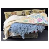 CHENILLE BEDSPREADS, TABLECLOTHS, BLANKET & MORE