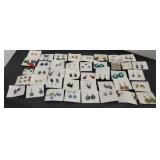 LARGE OF PIERCED EARRINGS