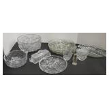 CRYSTAL & OTHER SERVING PIECES